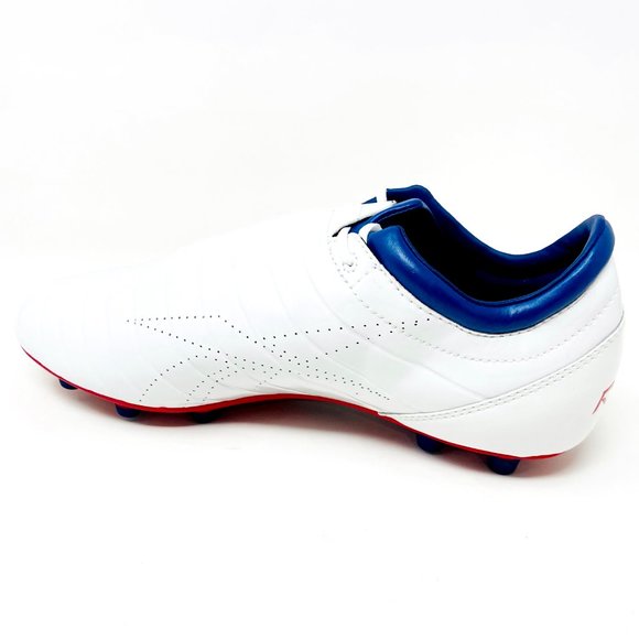 Reebok Chivas Sprint Fit MS White Navy Red Mens Soccer Field Cleats 19 707489 - Picture 3 of 5